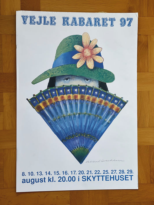 Vejle kabaret plakat 97