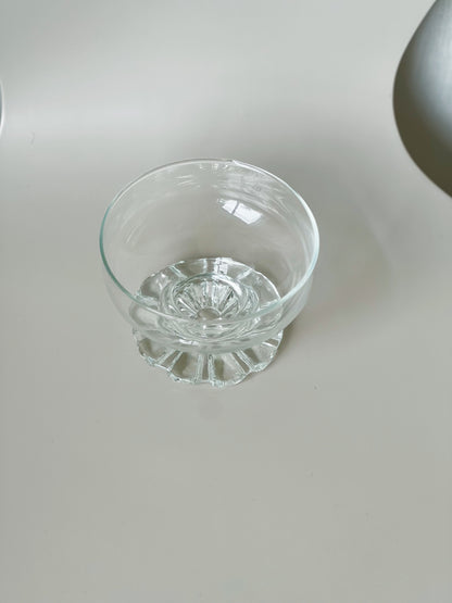 Klare lave cocktailglas